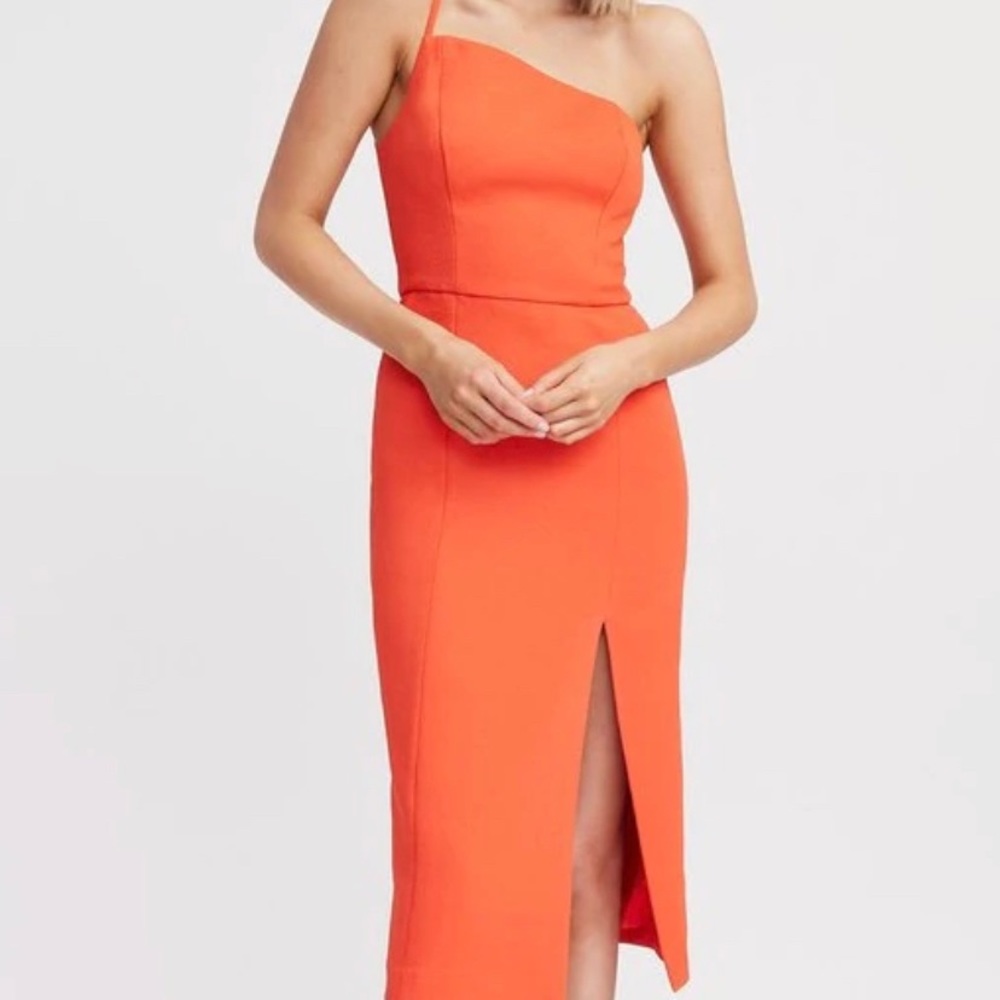 NWT Kookai Orange One Strap Dress